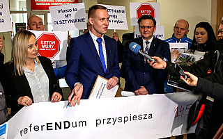 Coraz bliżej referendum w Olsztynie. „To jest próba zmiany prezydenta Grzymowicza na byłego prezydenta Małkowskiego”